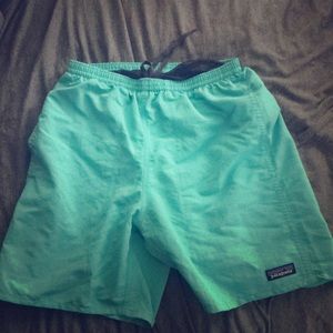 Teal Patagonia Swimtrunks